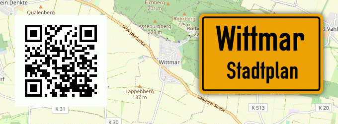 Stadtplan Wittmar