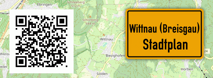 Stadtplan Wittnau (Breisgau)