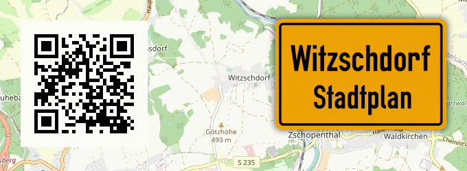 Stadtplan Witzschdorf