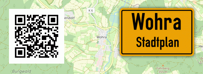 Stadtplan Wohra