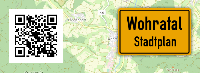 Stadtplan Wohratal
