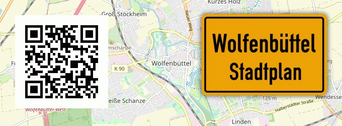 Stadtplan Wolfenbüttel, Niedersachsen