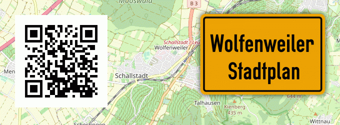 Stadtplan Wolfenweiler