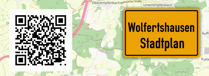 Stadtplan Wolfertshausen