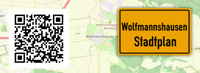 Stadtplan Wolfmannshausen