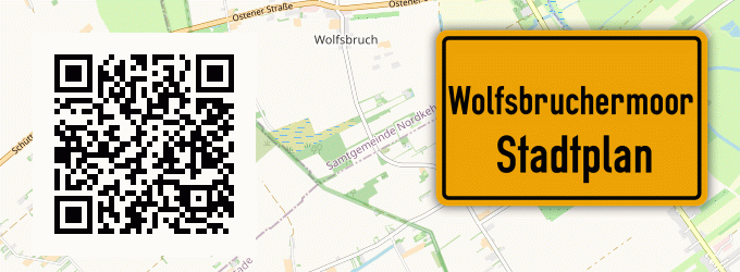 Stadtplan Wolfsbruchermoor
