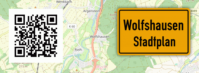 Stadtplan Wolfshausen