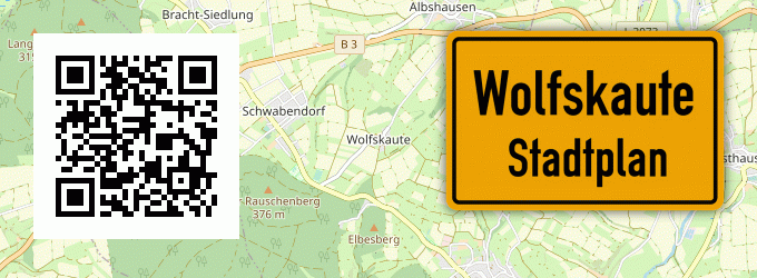 Stadtplan Wolfskaute, Hessen