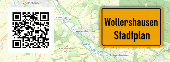 Stadtplan Wollershausen