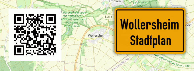 Stadtplan Wollersheim