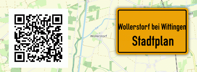 Stadtplan Wollerstorf bei Wittingen, Niedersachsen