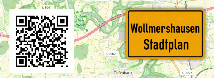 Stadtplan Wollmershausen