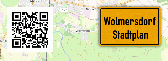 Stadtplan Wolmersdorf