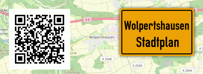 Stadtplan Wolpertshausen