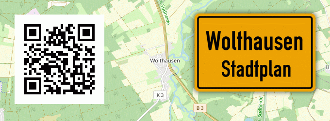 Stadtplan Wolthausen