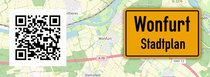 Stadtplan Wonfurt