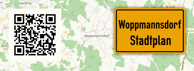 Stadtplan Woppmannsdorf