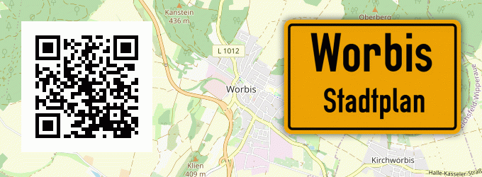 Stadtplan Worbis