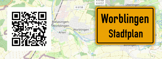 Stadtplan Worblingen