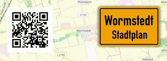 Stadtplan Wormstedt