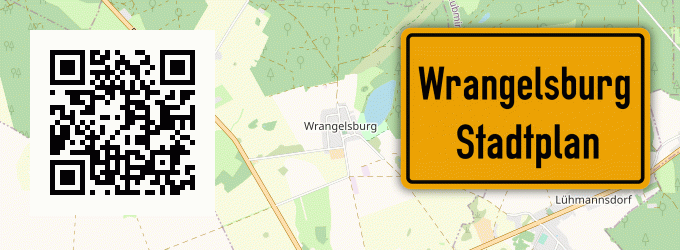 Stadtplan Wrangelsburg