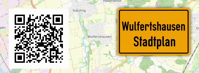 Stadtplan Wulfertshausen