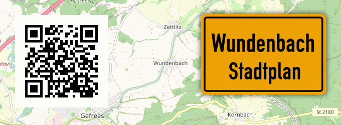 Stadtplan Wundenbach