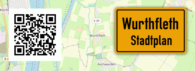 Stadtplan Wurthfleth