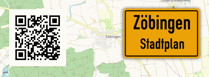Stadtplan Zöbingen