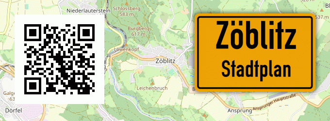 Stadtplan Zöblitz