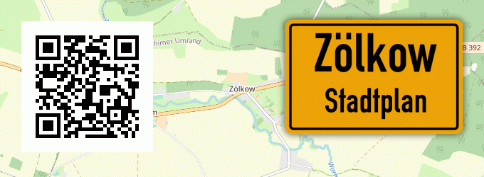 Stadtplan Zölkow
