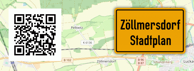 Stadtplan Zöllmersdorf
