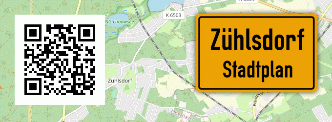 Stadtplan Zühlsdorf