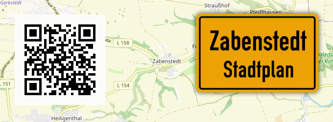 Stadtplan Zabenstedt