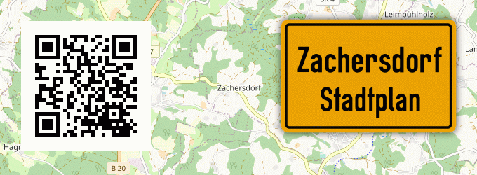 Stadtplan Zachersdorf