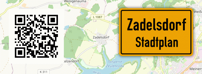 Stadtplan Zadelsdorf