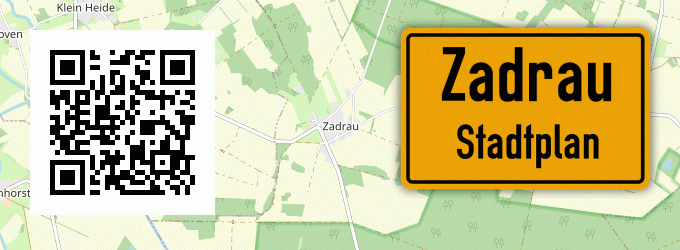 Stadtplan Zadrau