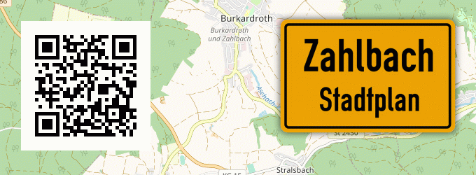 Stadtplan Zahlbach
