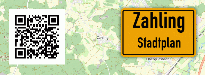 Stadtplan Zahling