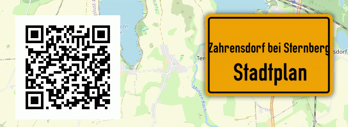 Stadtplan Zahrensdorf bei Sternberg