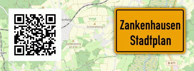Stadtplan Zankenhausen