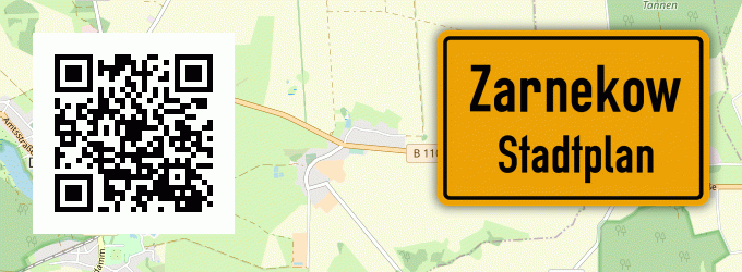 Stadtplan Zarnekow