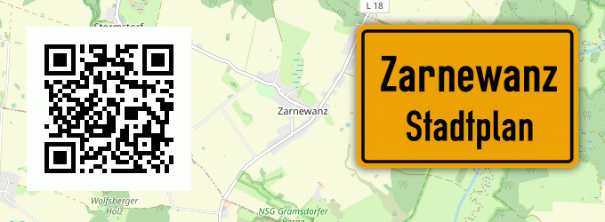 Stadtplan Zarnewanz