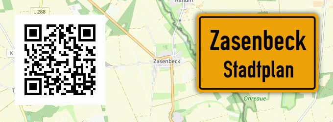 Stadtplan Zasenbeck
