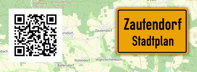 Stadtplan Zautendorf