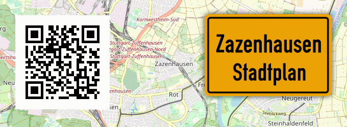 Stadtplan Zazenhausen