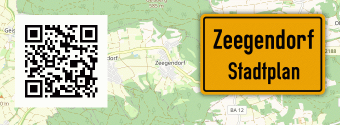Stadtplan Zeegendorf