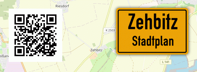 Stadtplan Zehbitz