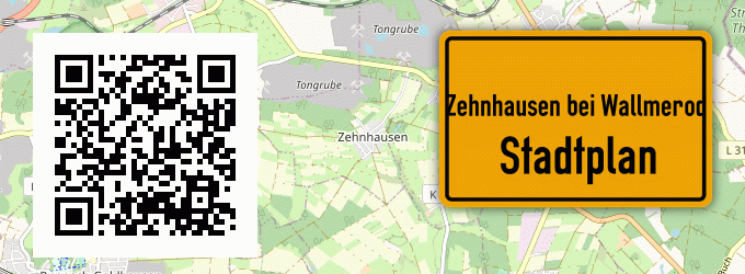 Stadtplan Zehnhausen bei Wallmerod