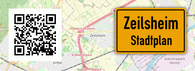 Stadtplan Zeilsheim
